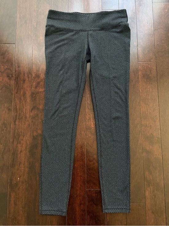 Prana Pants - PrAna Women’s Active Leggings Size S Geometric Print Black Gray Workout Gym